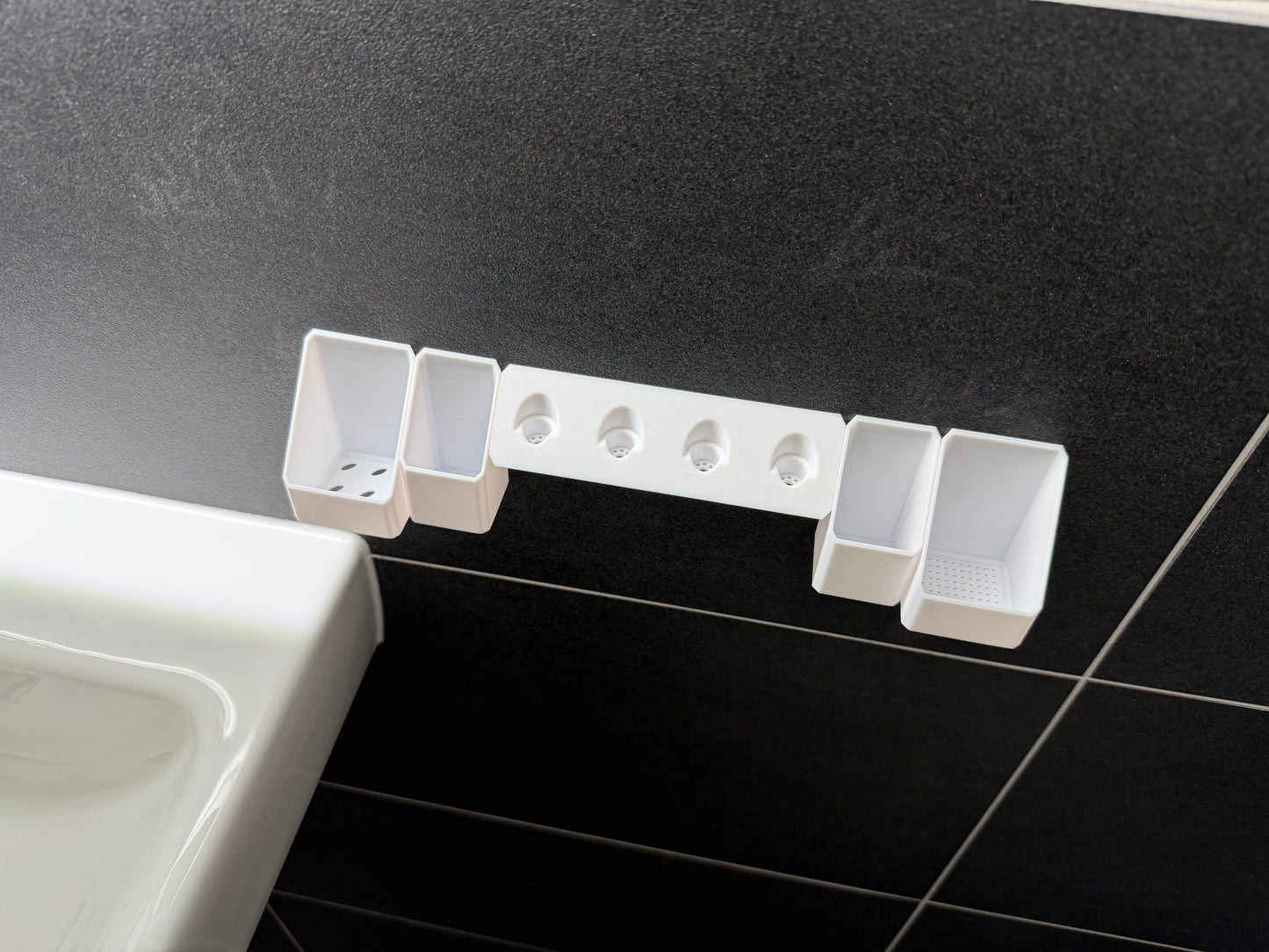 BrushDock Family Set L – Großes Familien-Set für 4 Personen (ohne Bohren)