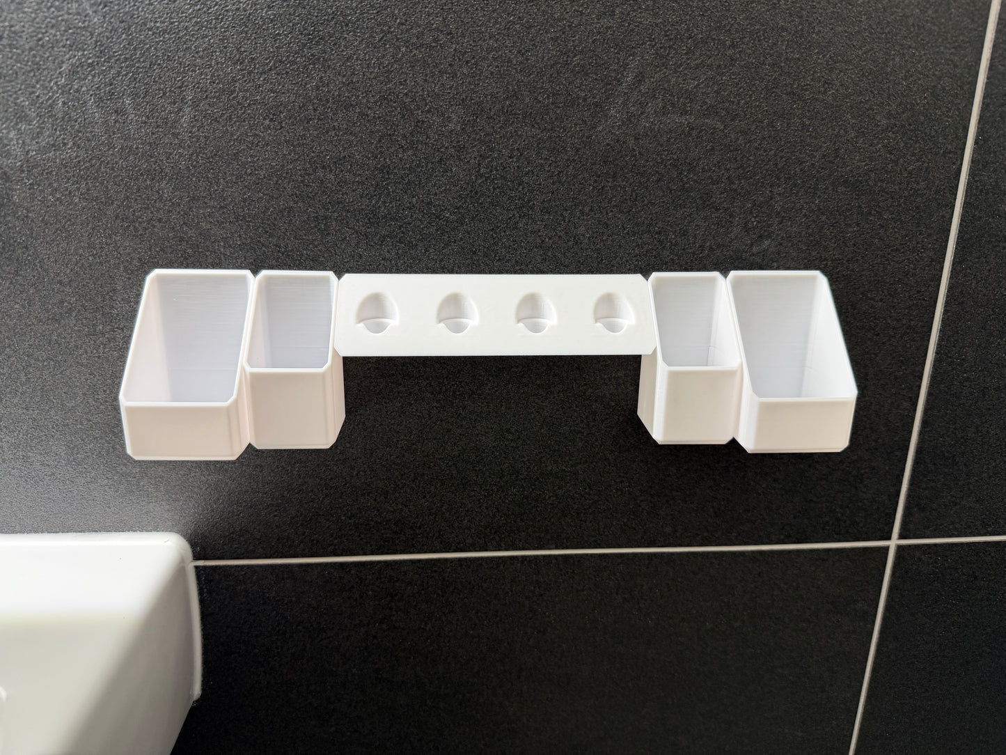 BrushDock Family Set L – Großes Familien-Set für 4 Personen (ohne Bohren)