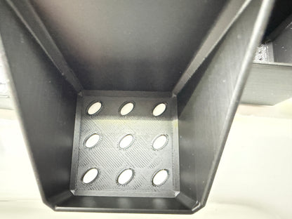 BrushDock Zahnbürstenhalter Paste in Schwarz