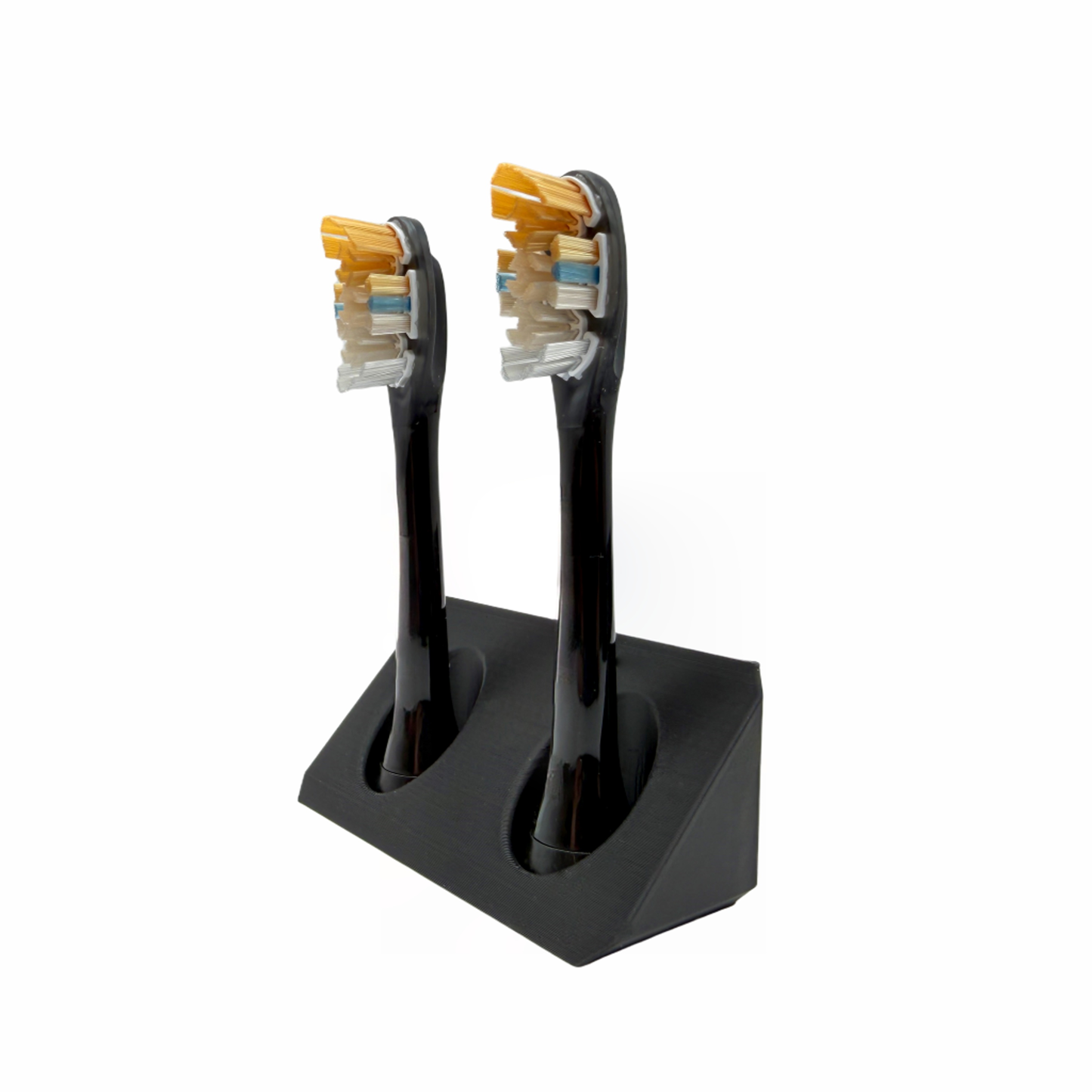 BrushDock – Zahnbürstenkopfhalter für Oral-B ( iO ) & Philips Sonicare - Wandmontage (ohne Bohren)