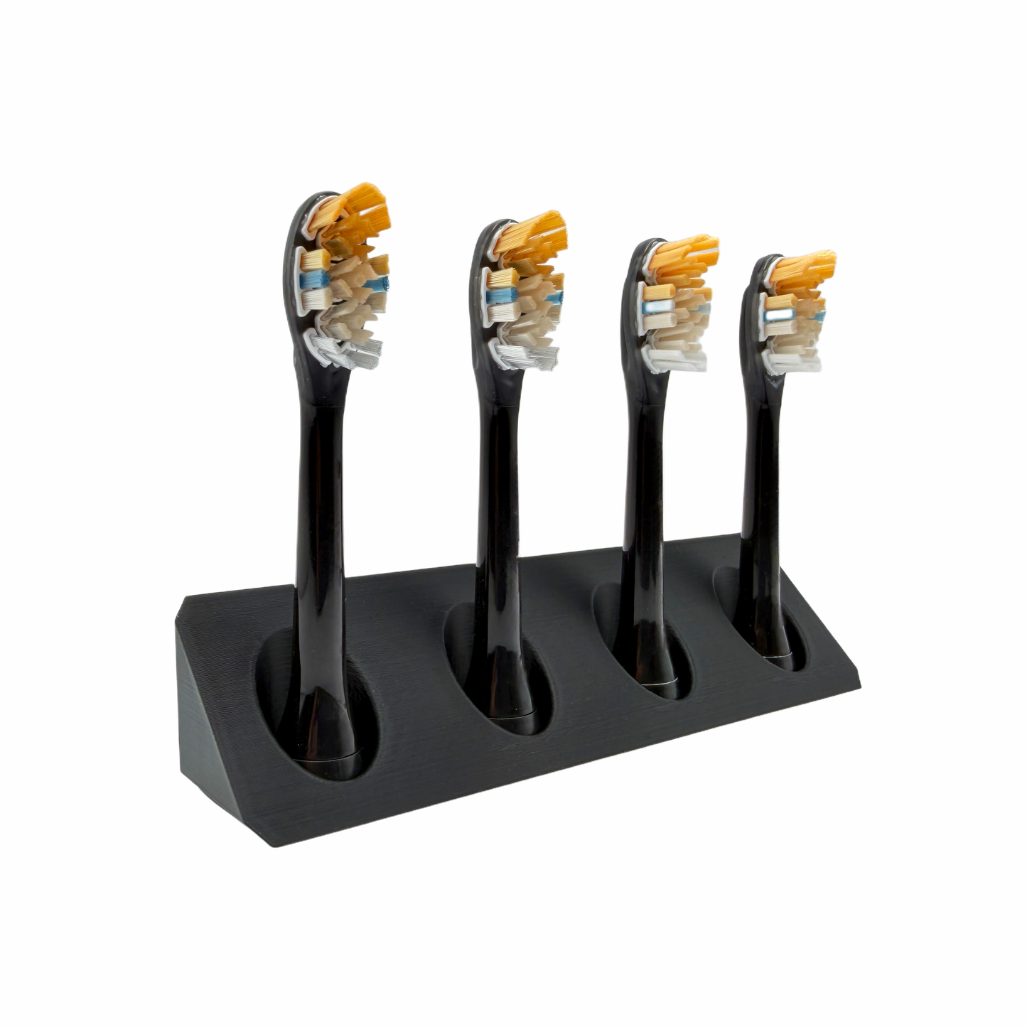 BrushDock – Zahnbürstenkopfhalter für Oral-B ( iO ) & Philips Sonicare - Wandmontage (ohne Bohren)