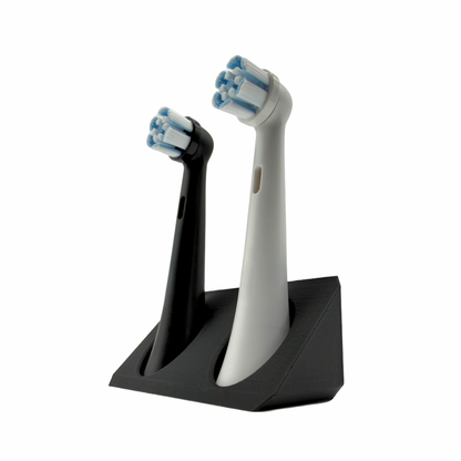 BrushDock – Zahnbürstenkopfhalter für Oral-B ( iO ) & Philips Sonicare - Wandmontage (ohne Bohren)