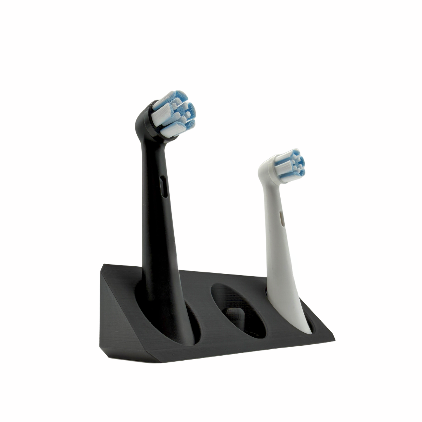 BrushDock – Zahnbürstenkopfhalter für Oral-B ( iO ) & Philips Sonicare - Wandmontage (ohne Bohren)