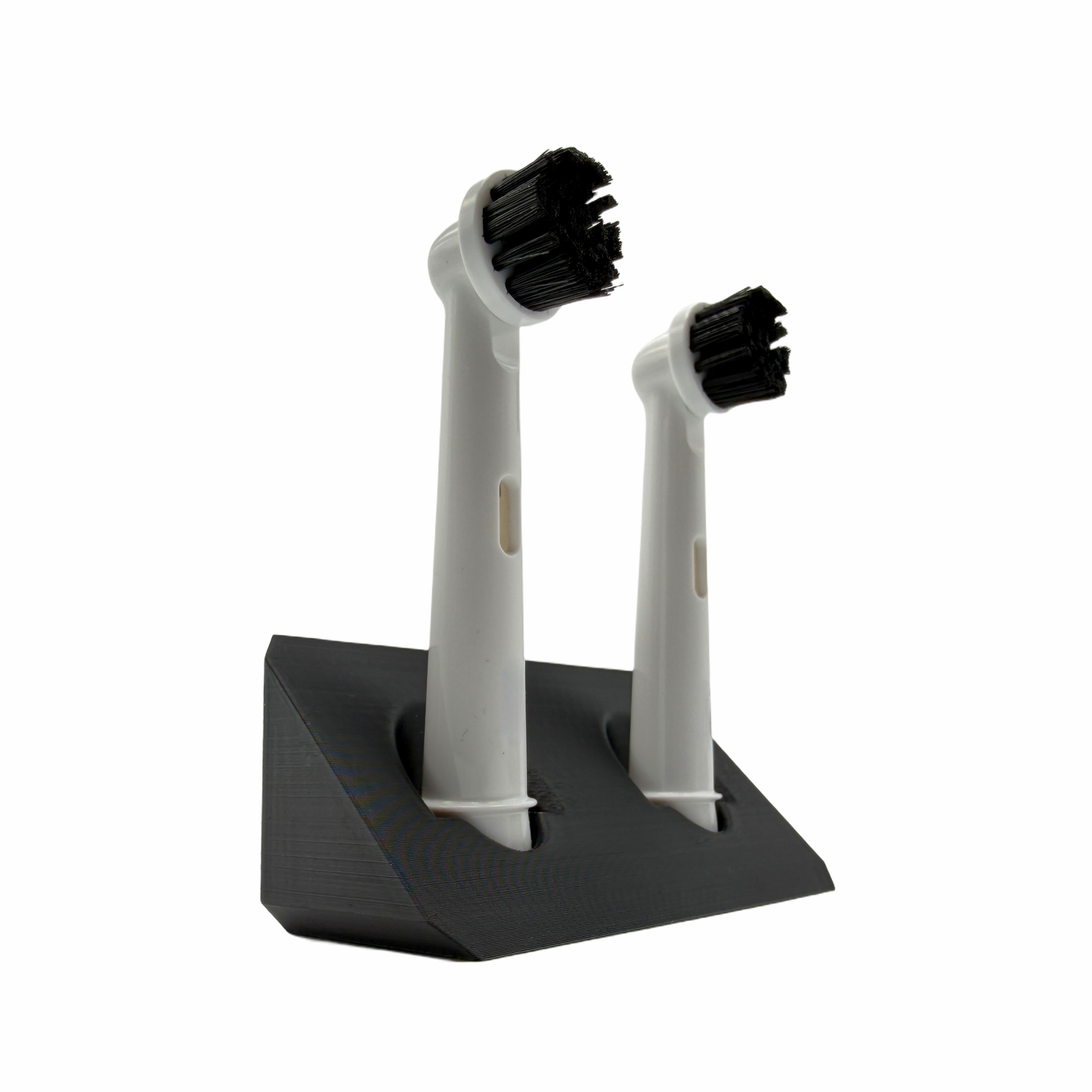 BrushDock – Zahnbürstenkopfhalter für Oral-B ( iO ) & Philips Sonicare - Wandmontage (ohne Bohren)