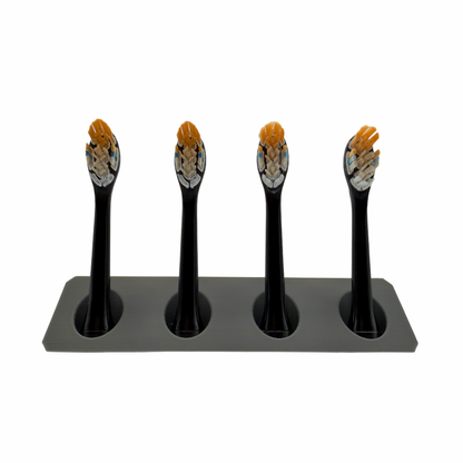 BrushDock – Zahnbürstenkopfhalter für Oral-B ( iO ) & Philips Sonicare - Wandmontage (ohne Bohren)