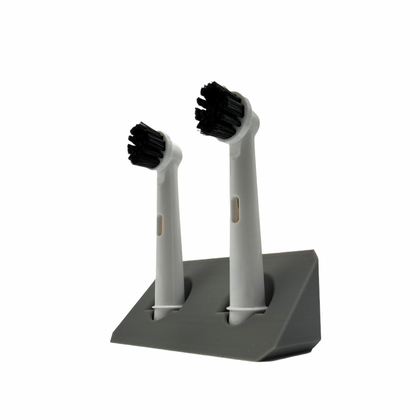 BrushDock – Zahnbürstenkopfhalter für Oral-B ( iO ) & Philips Sonicare - Wandmontage (ohne Bohren)