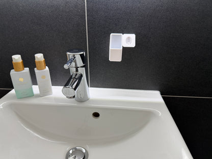 BrushDock Wall-Set – Zahnbürsten- & Kopfhalter Wandmontage (ohne Bohren)