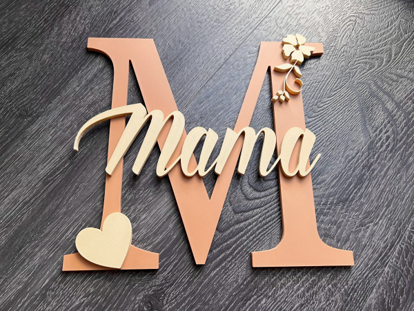 Namensschild mama